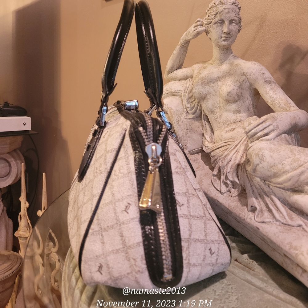 L.A.M.B. by Gwen Stefani Shadow Esquivel Satchel Luxury Designer Handbag #626 - Picture 11 of 17